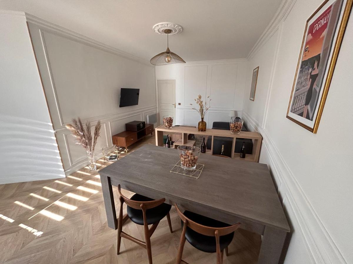 Apartamento Bulle De Champagne : Petit Cocon En Plein Centre Épernay Exterior foto